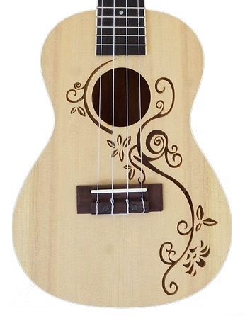 Blackhorn Concert Flowers Light Concert ukelele