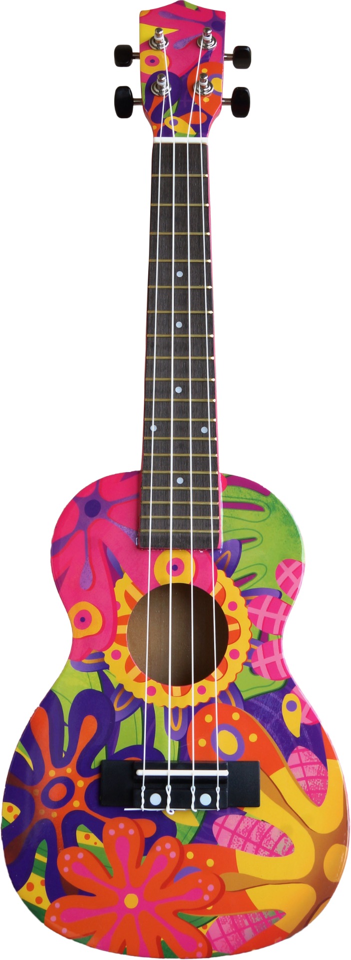 CLX Flowers 2 Concert Concert ukelele