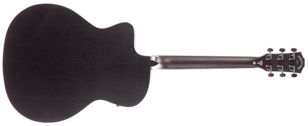 Morgan W09CE GA BLK dlx Western gitaar met element