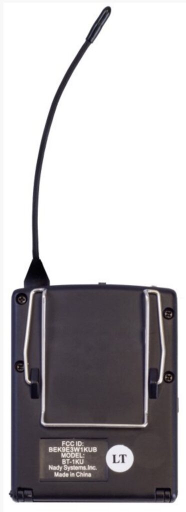 Nady W-1KU GT-EU1 Beltpack Beltpack set