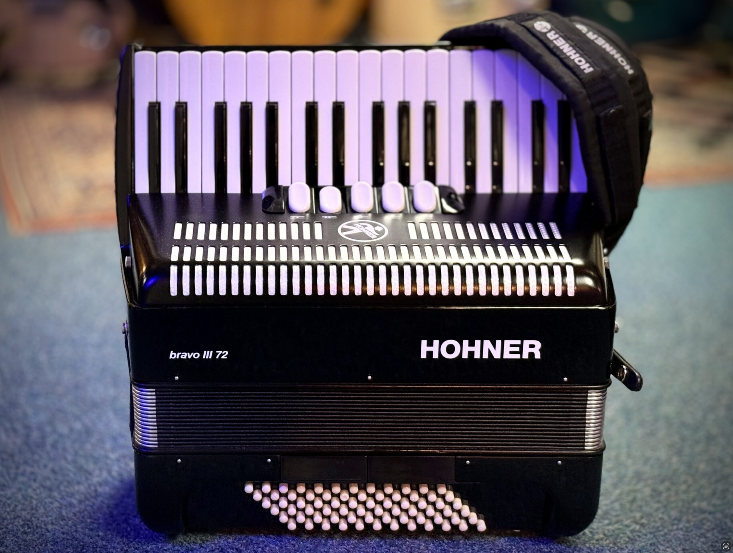 Hohner Bravo III 72 72 bas accordeon