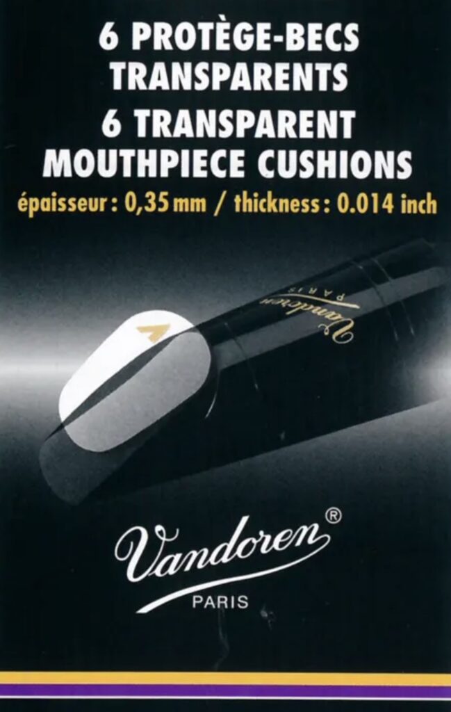 Vandoren VMC6+ (set van 6) Mondstukplakker klein