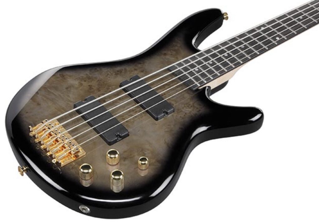 Ibanez GSR205PCTPB 5 snarige basgitaar