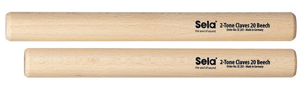 Sela 2-Tone claves Claves