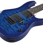 Ibanez GRG7221QATBB Electrische gitaar 7 snarig