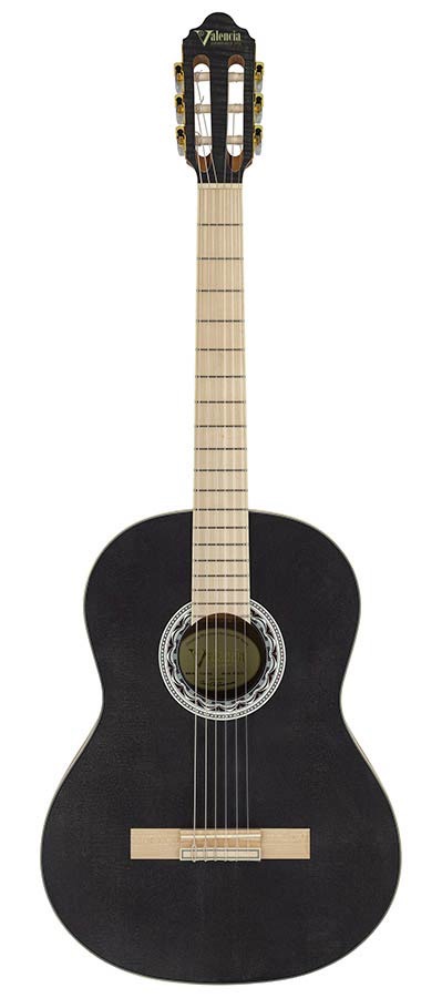 Valencia VC354 BK dlx Klassieke gitaar
