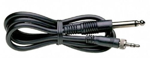 Sennheiser CI1-N 6.3 jack male mono - 3.5 stereo jack male