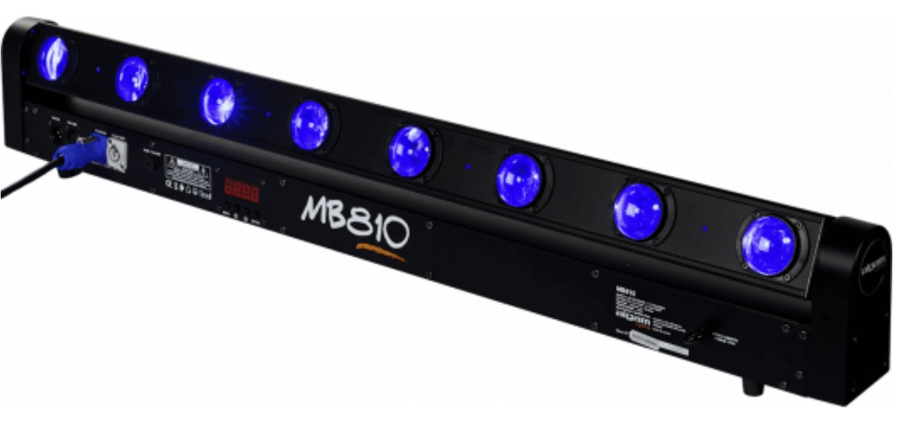 Algam Lightning MB810 8x10 Watt motorised LED Bar