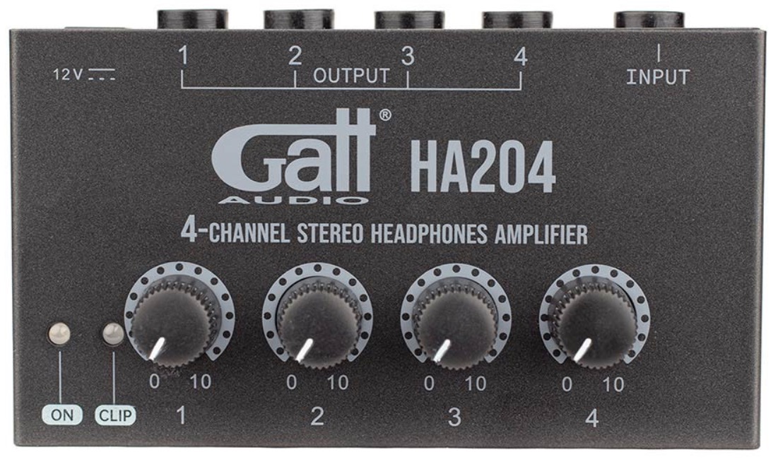 Gatt Audio HA204 Hoofdtelefoon versterker