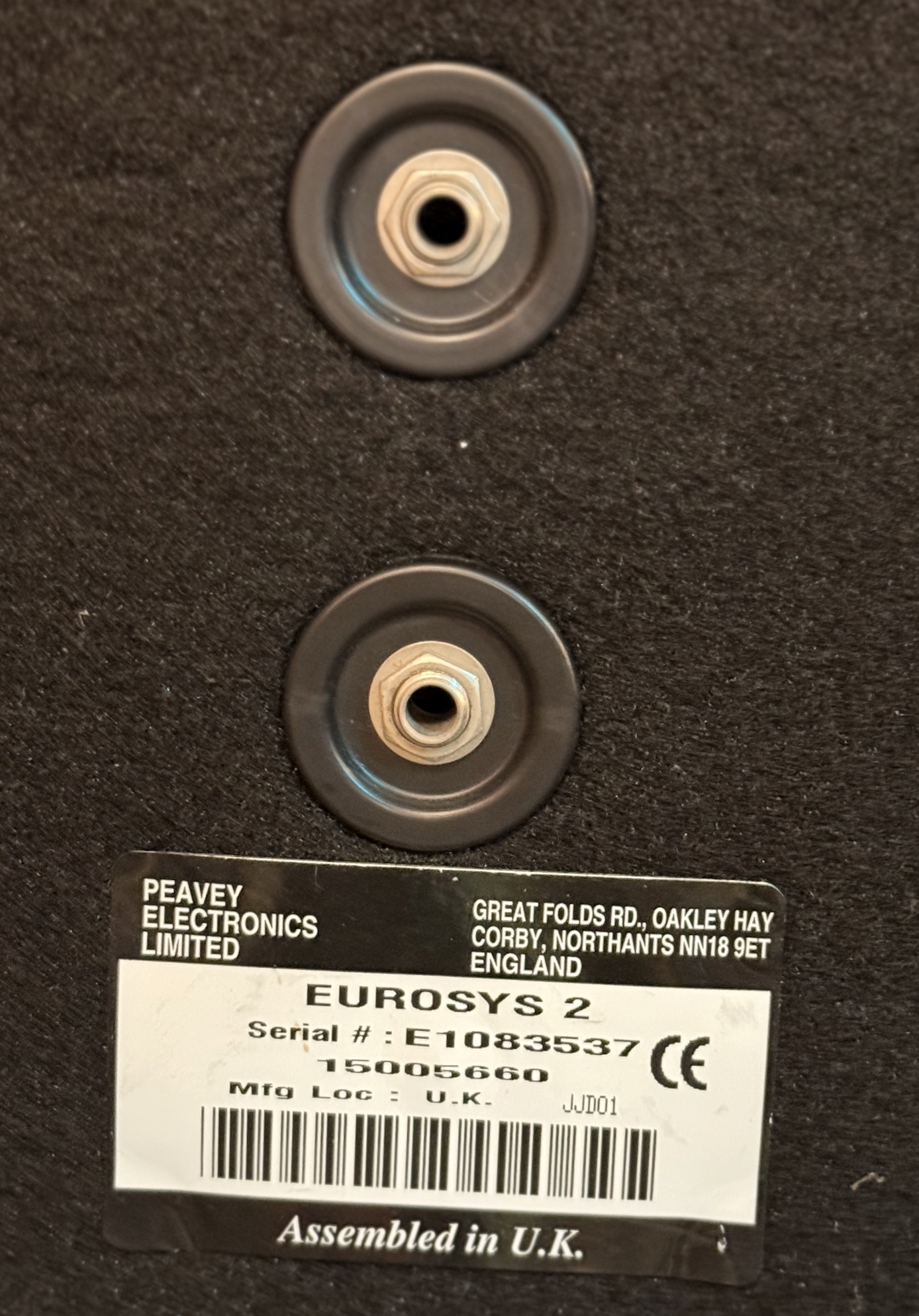 Peavey  Eurosys 2 (setprijs) Passieve speaker