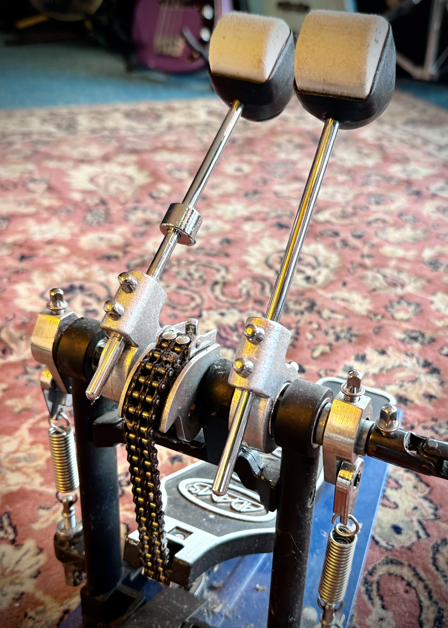 Adams PD-222A Dubbel basdrumpedaal
