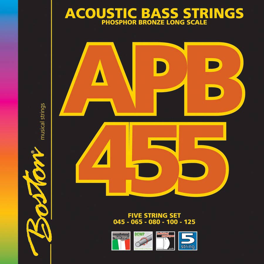 Boston 45-100 - (125)  Set acoustic 4 string bassnaren