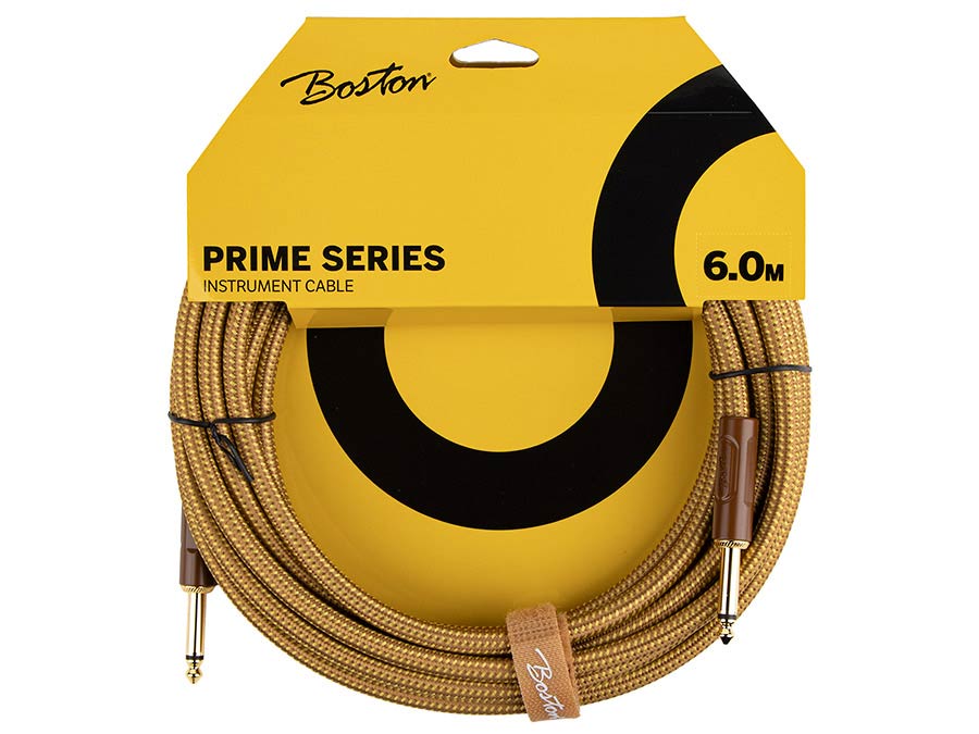 Boston GCRT-60 Woven Prime Serie 6m gitaarkabel