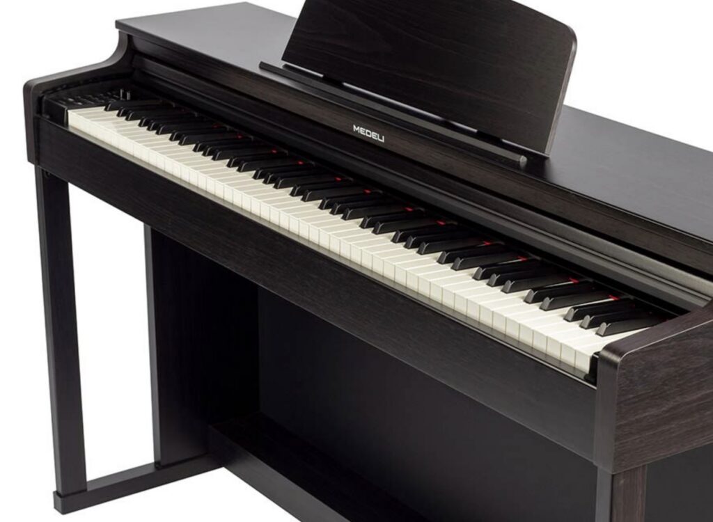 Medeli UP203 incl. onderstel E Piano met meubel