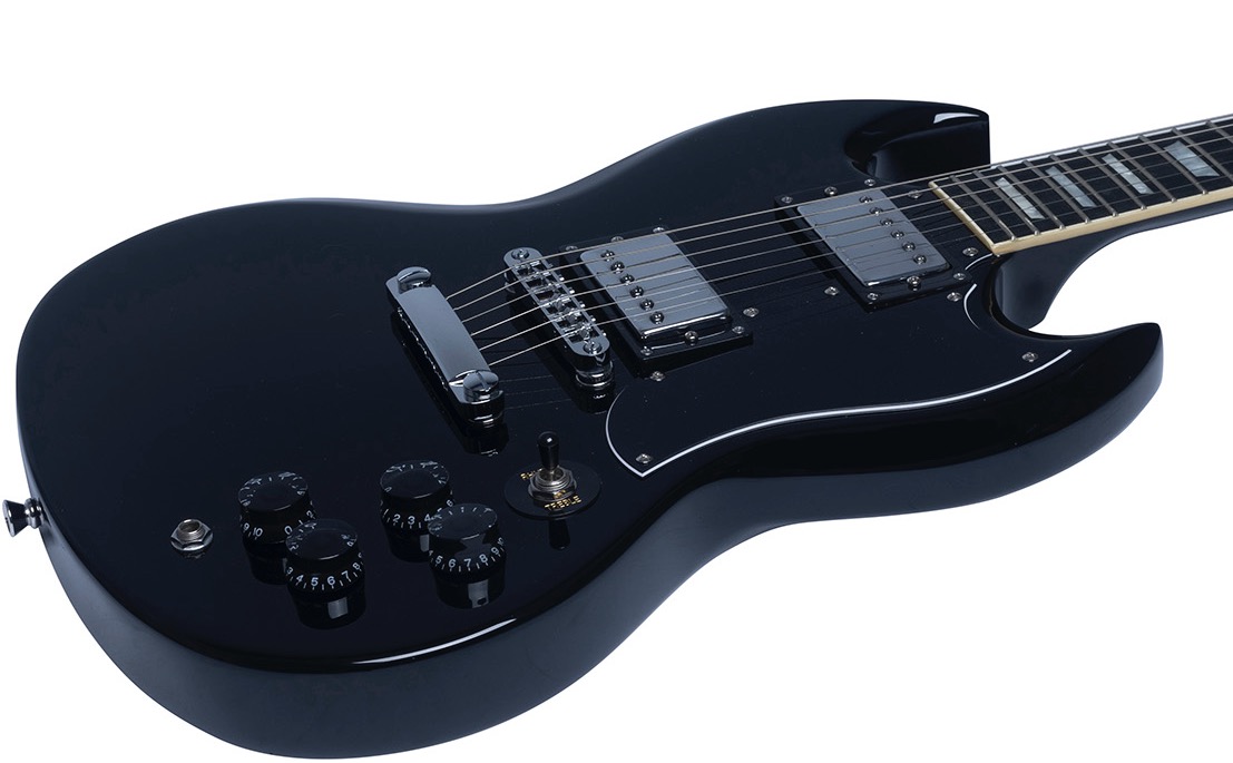 Eko DV300 SG BLK Electrische gitaar
