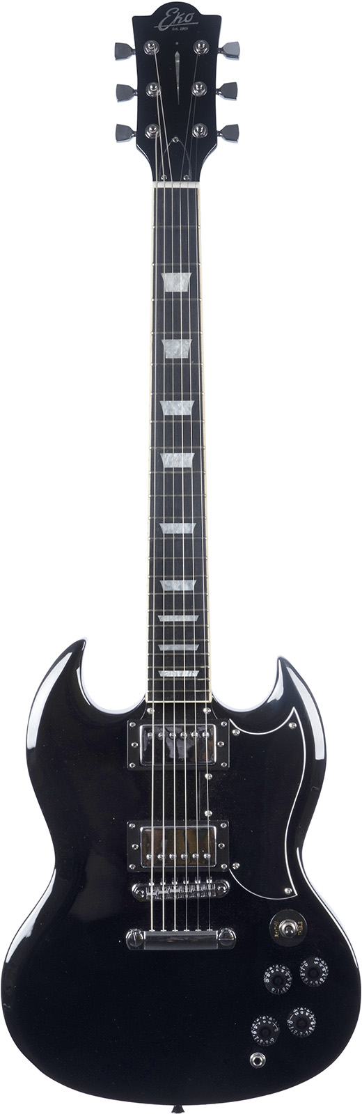 Eko DV300 SG BLK Electrische gitaar