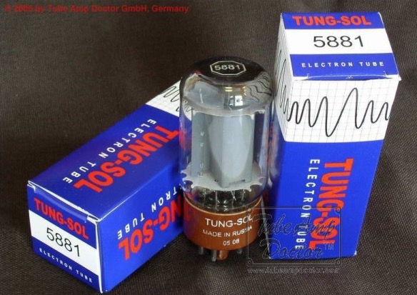 Tube Amp Doctor 8581 Tungsol matched set Power-Amp buis