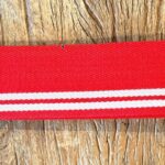 Leathergraft Liverpool Woven X Strong Stoffen gitaarriem