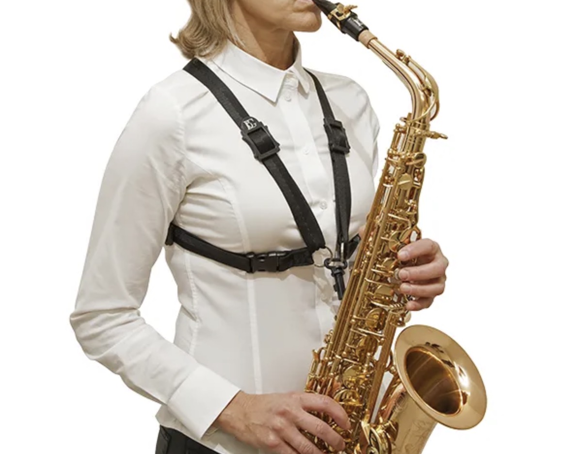 BG S44SH XL Lady sax Alt - Tenor Saxofoon harnas