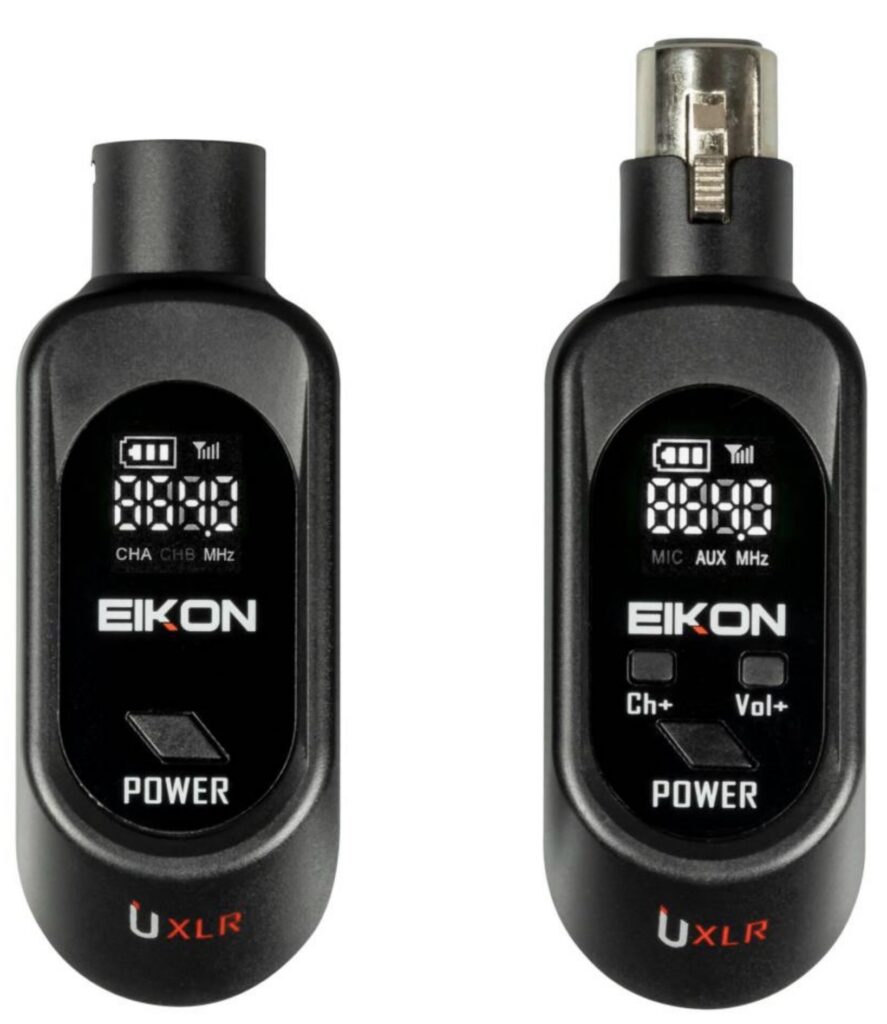 Eikon	 U-XLR Draadloze micro plug set