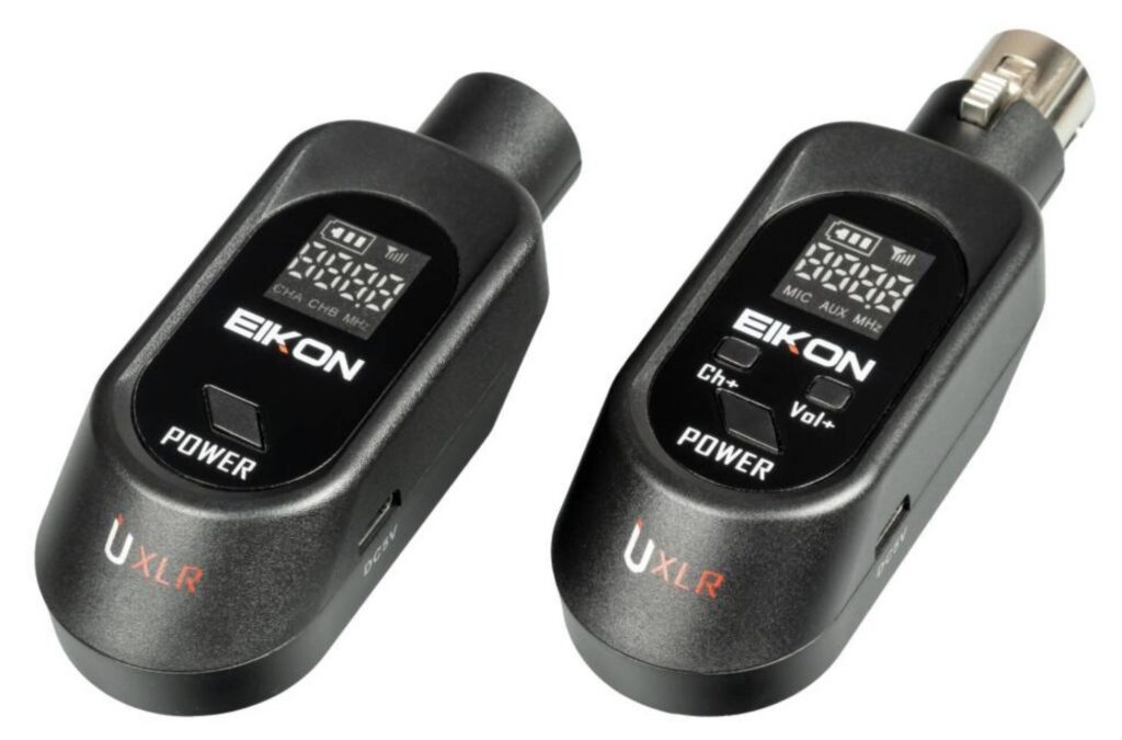 Eikon	 U-XLR Draadloze micro plug set