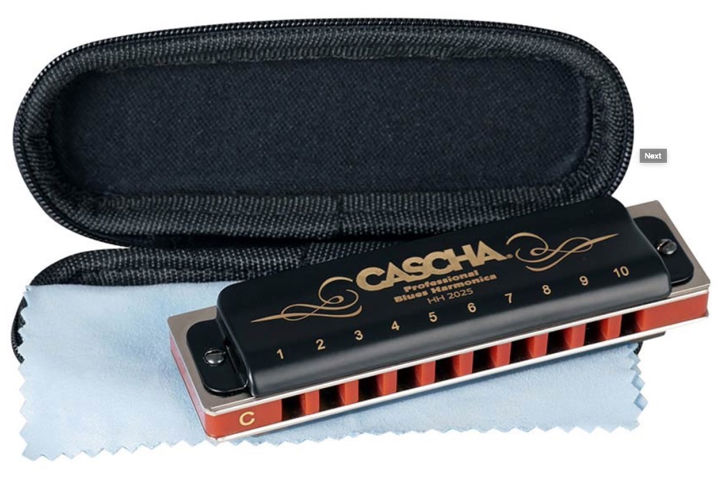 Casha Blues Pro C Bluesharp A