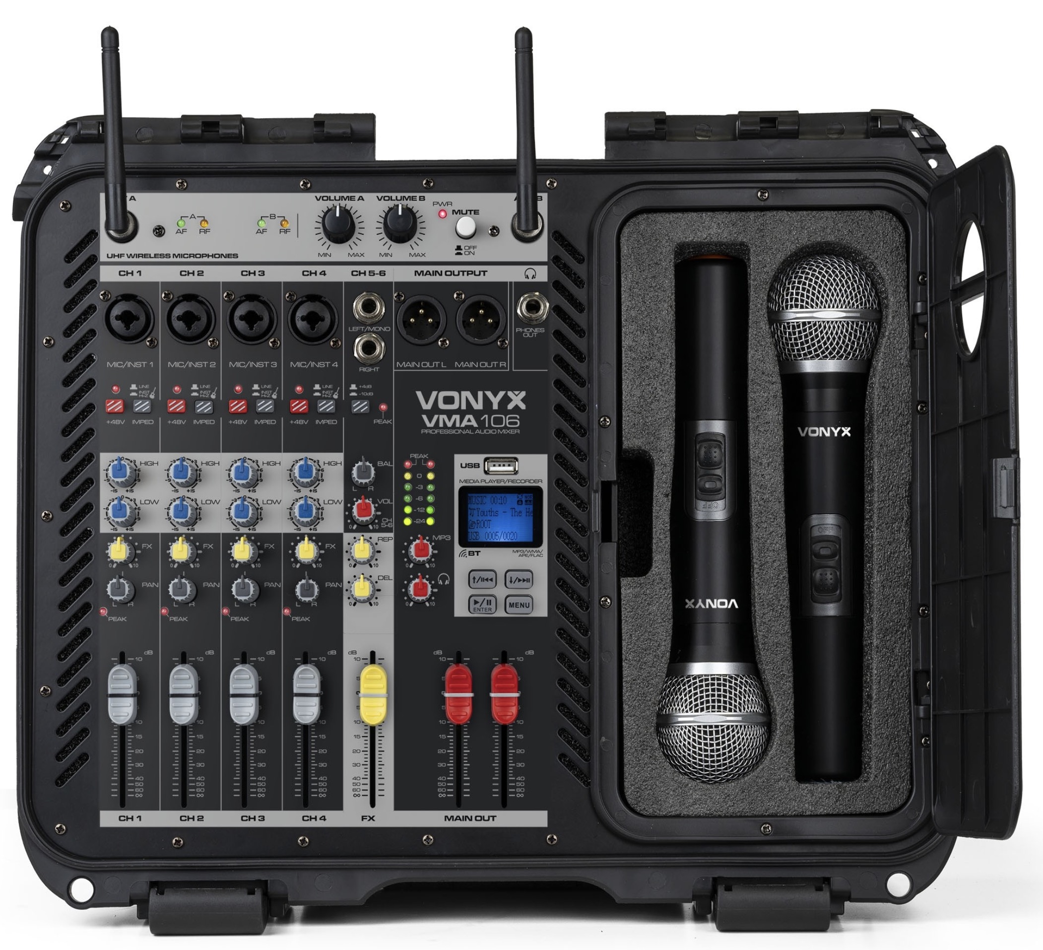 Vonyx VMA106 Powered mixer