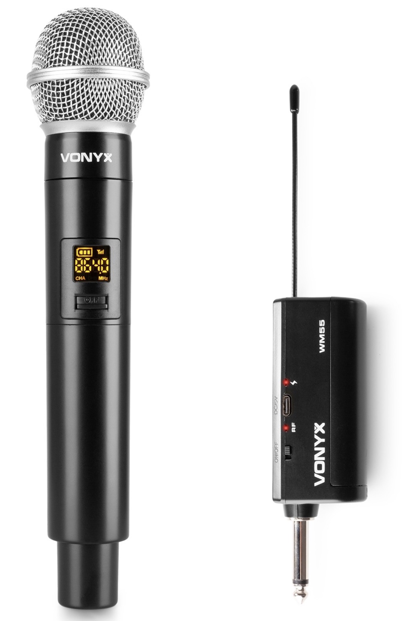 Vonyx WM55 Draadloze micro plug set