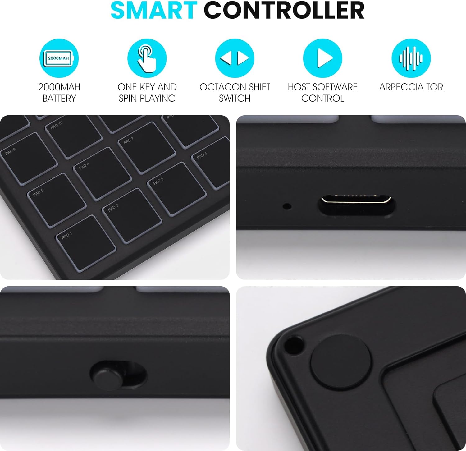 M-VAVE SMC-PAD Pad controller