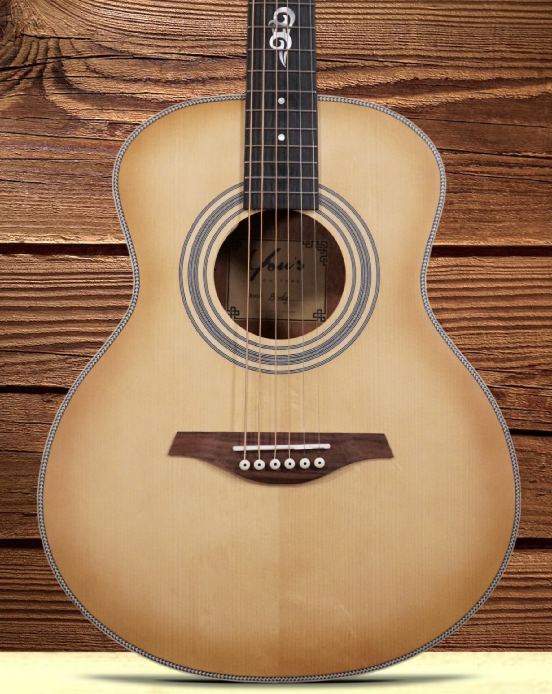 You's  Birdy (small body) Western gitaar met element