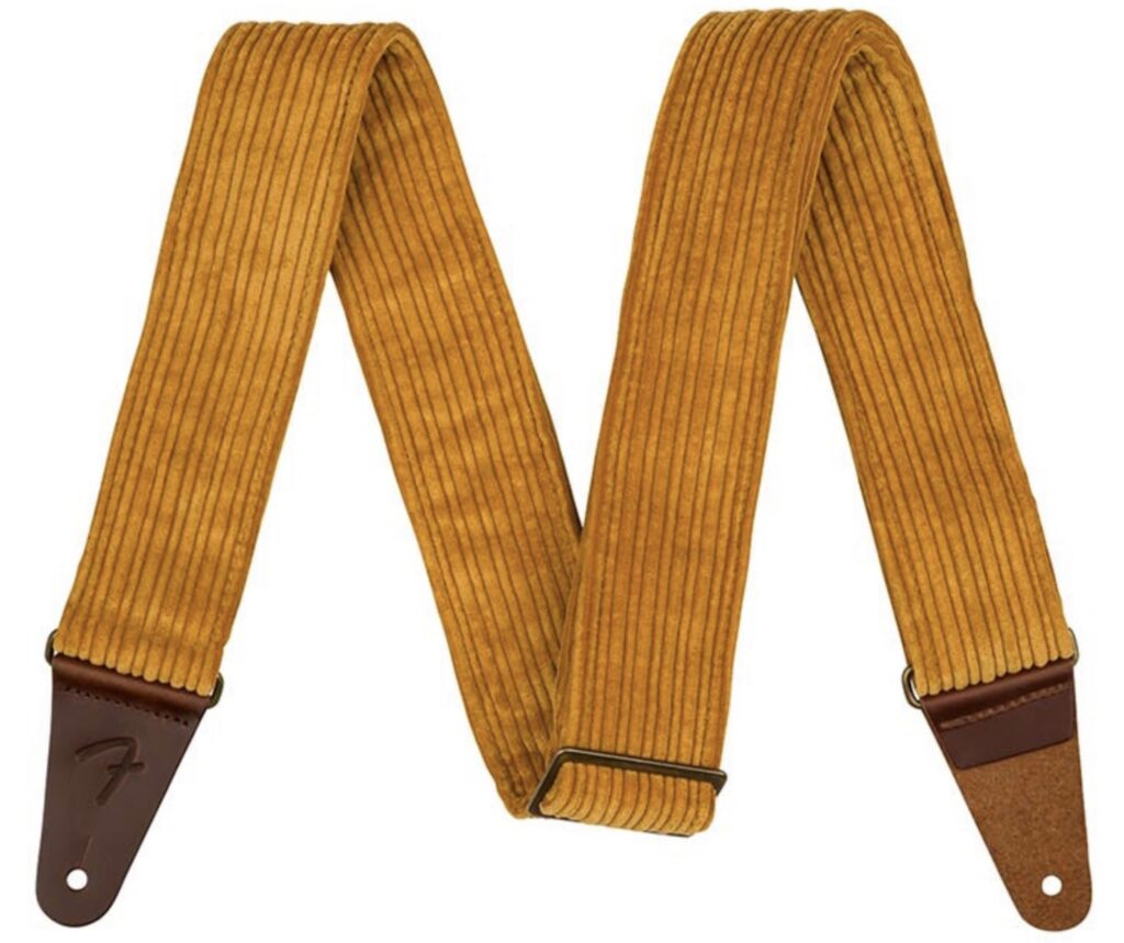 Fender Corduroy ribflueel Stoffen gitaarriem