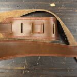 Blackhorn Leather Deluxe lbr-br Lederen gitaarriem
