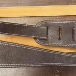 Blackhorn Leather Deluxe br s-lb Lederen gitaarriem