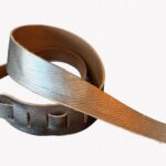 Blackhorn 6 Solid Leather ch str 1 Lederen gitaarriem met struktuur/patroon