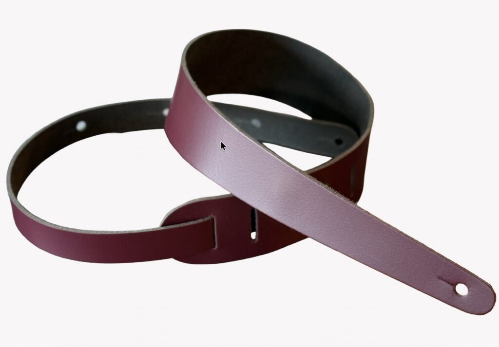 Blackhorn 6 Solid Leather brd 1 Lederen gitaarriem