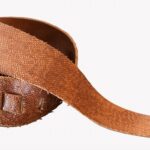 Blackhorn 8 Solid Leather br r s Lederen gitaarriem met struktuur/patroon