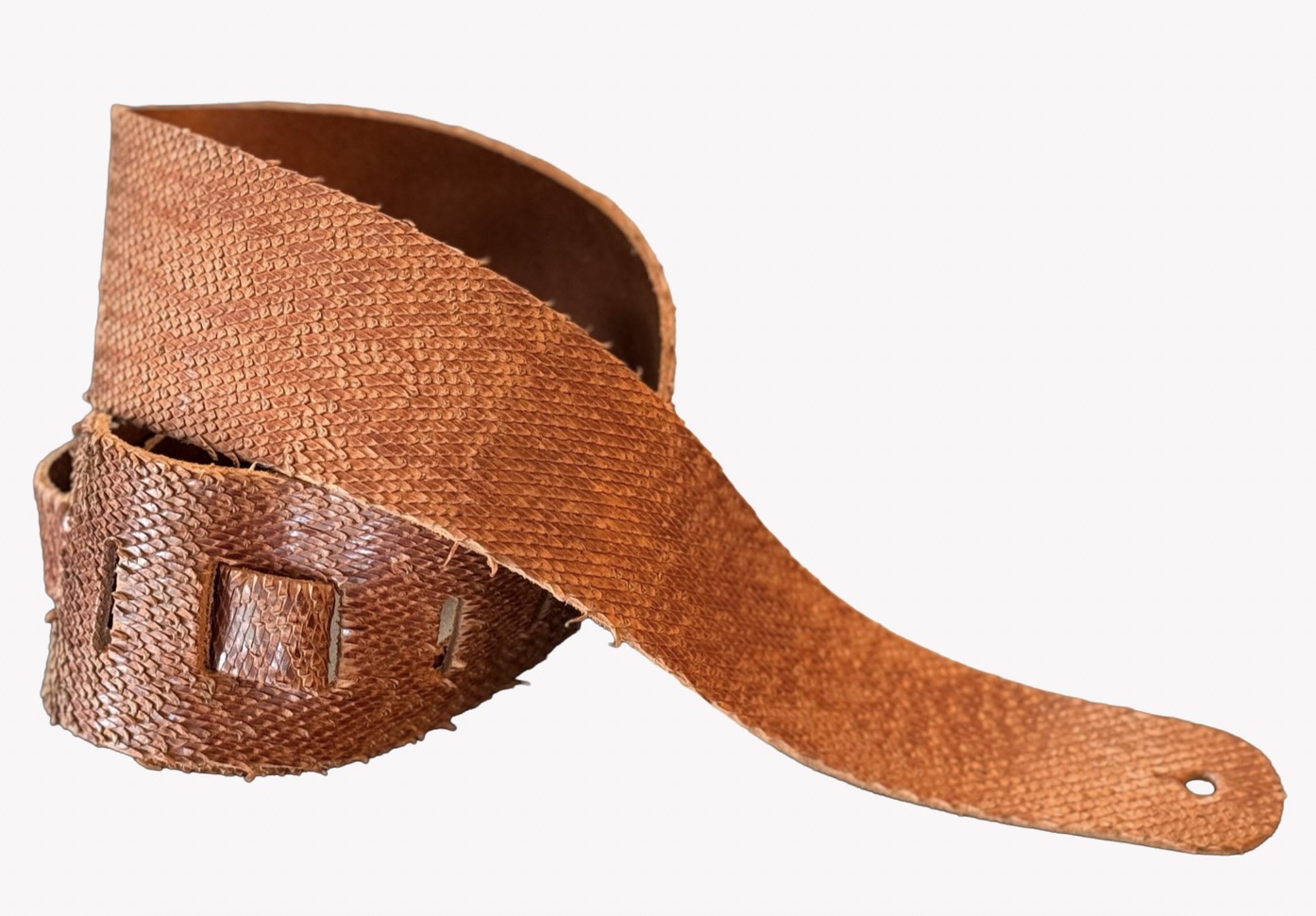 Blackhorn 8 Solid Leather br r s Lederen gitaarriem met struktuur/patroon