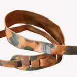 Blackhorn 6 Solid Leather 3c c 1 Lederen gitaarriem met struktuur/patroon