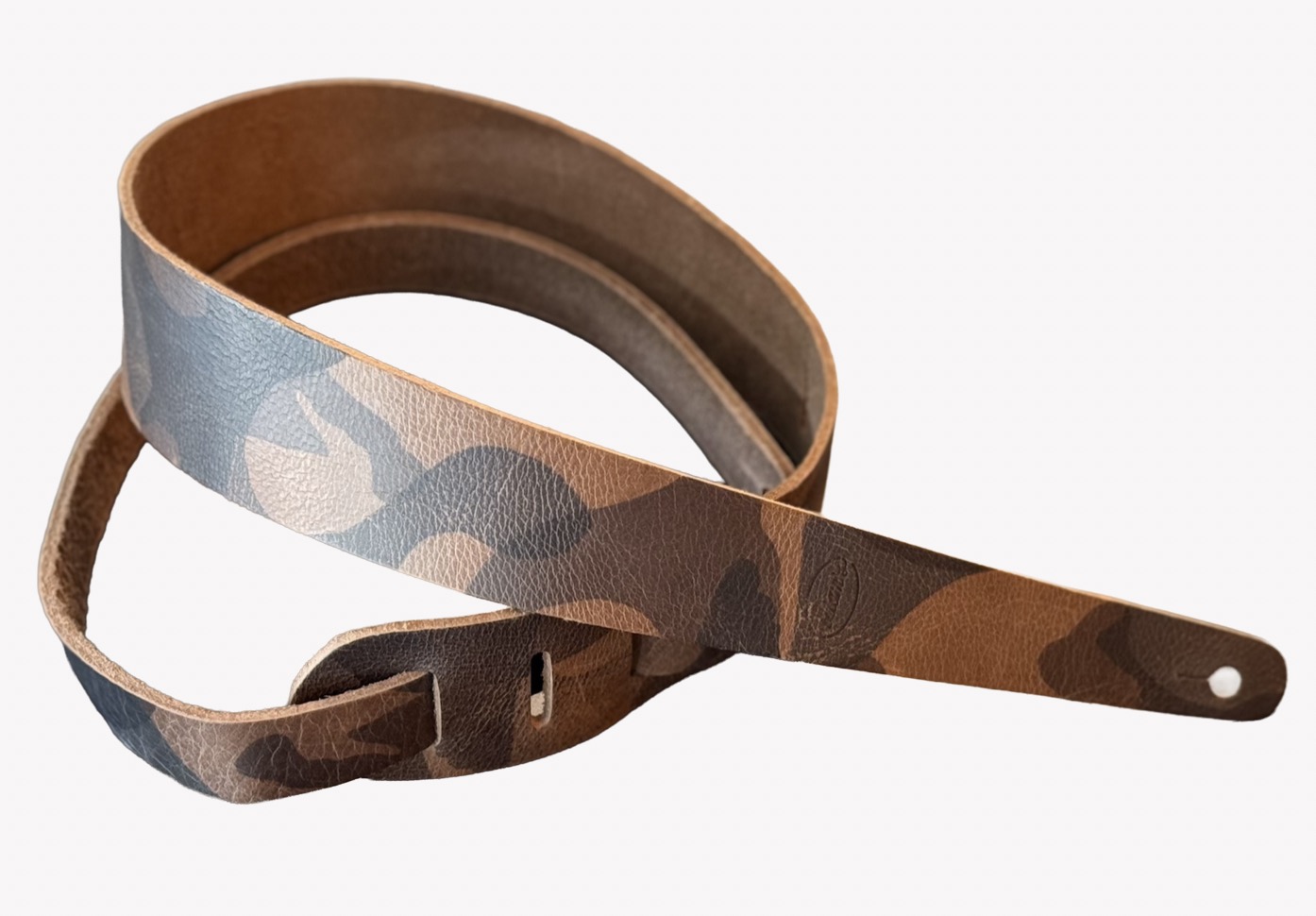 Blackhorn 6 Solid Leather 3c c 2 Lederen gitaarriem met struktuur/patroon