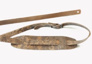 Blackhorn 6 Vintage Solid Leather Lederen gitaarriem