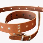 Blackhorn 6 Metal Buttons Solid Leather b 2 Lederen gitaarriem
