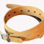Blackhorn 6 Metal Buttons Solid Leather b 3 Lederen gitaarriem