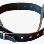 Blackhorn 6 Metal Buttons Solid Leather z 1 Lederen gitaarriem