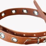 Blackhorn 6 Metal Holes Solid Leather b 2 Lederen gitaarriem