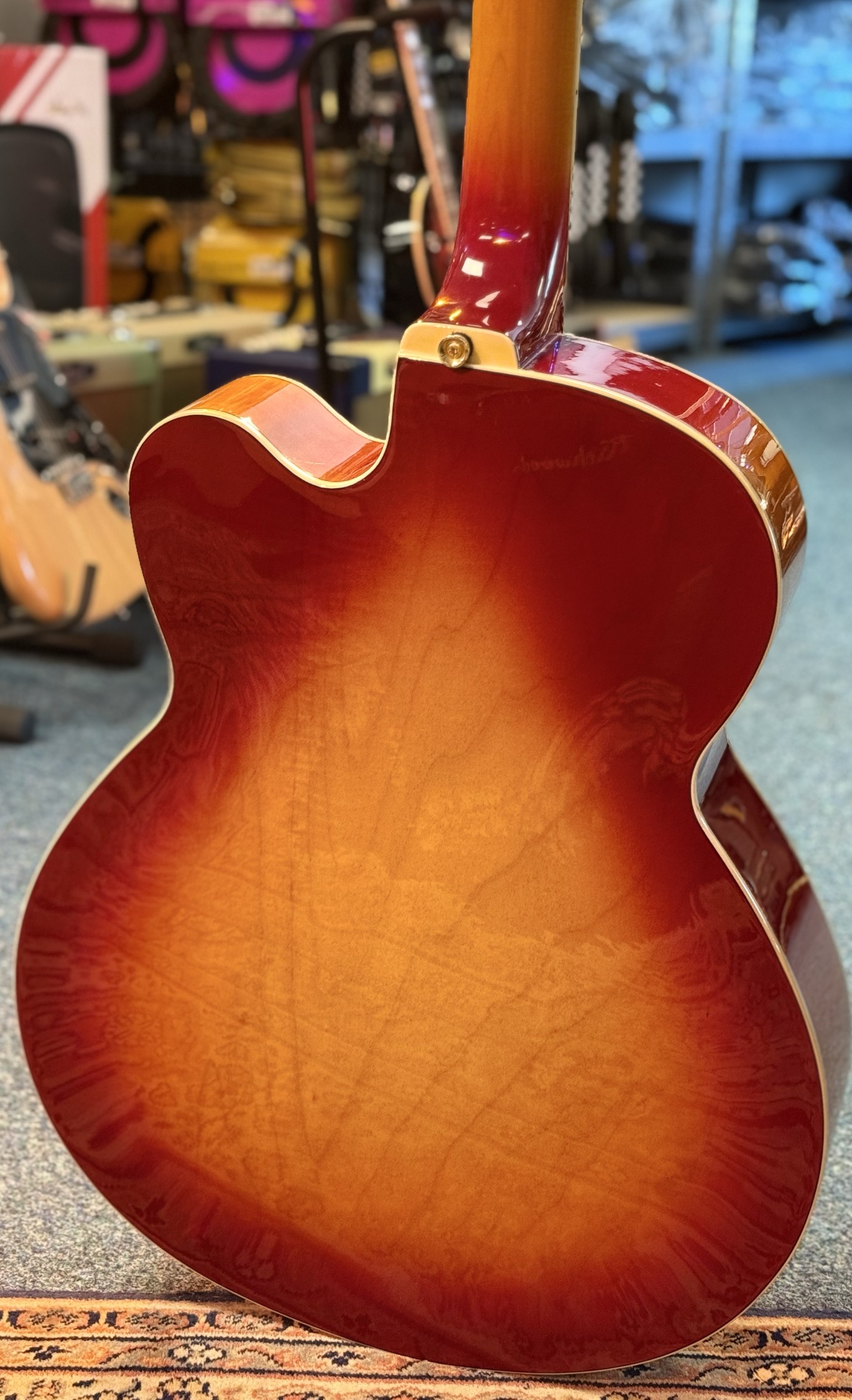 Richwood RE450cb Semi accoustische gitaar