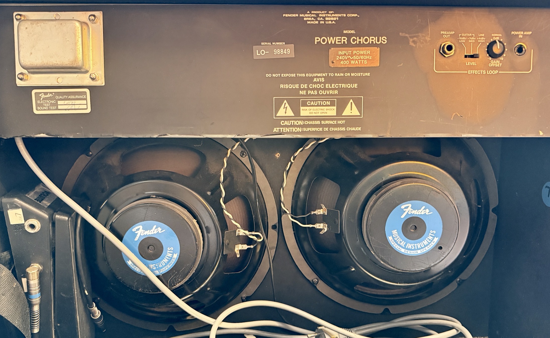 Fender Power Chorus Gitaarversterker
