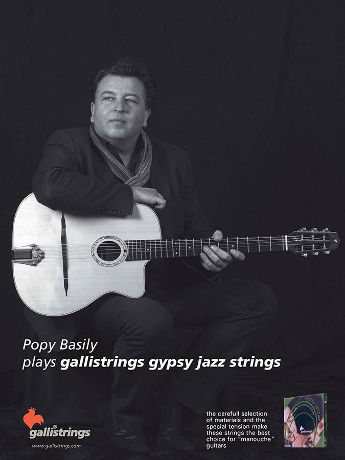 Galli GSL-10 Gypsy Jazz 0.10 Set voor western gitaar
