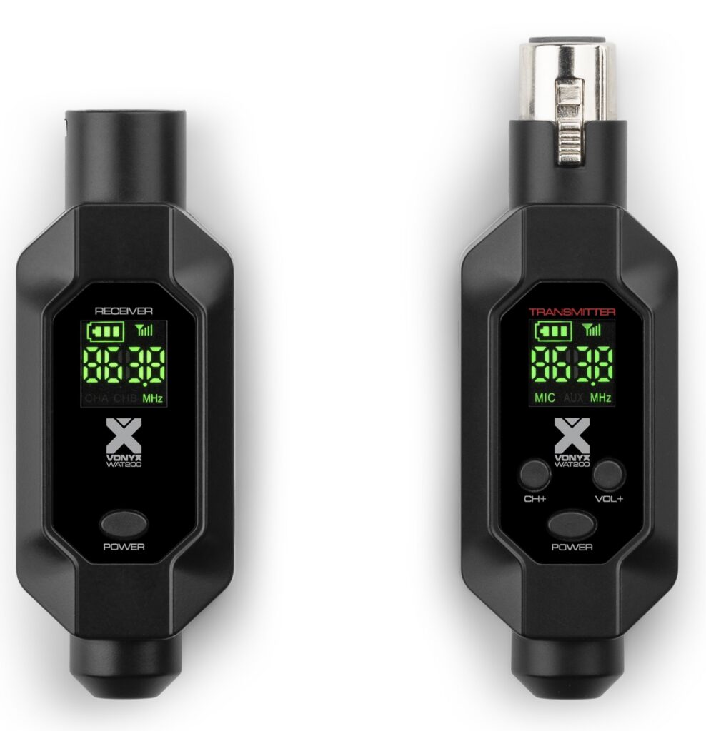 Vonyx WAT200 Draadloze micro plug set