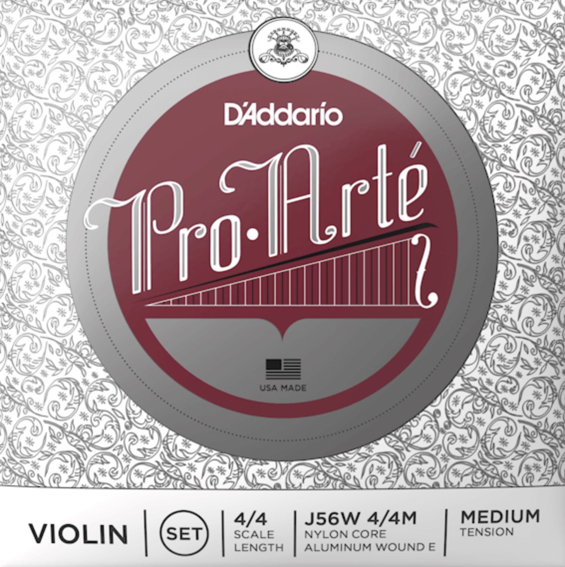 D'Addario J56W 4/4M Set vioolsnaren