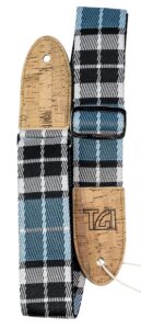 TGI Vegan Woven Cotton Stoffen gitaarriem